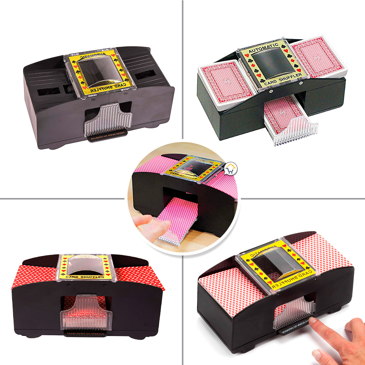 Miniatura 2 de Barajador Cartas Automatico Baraja PK-05